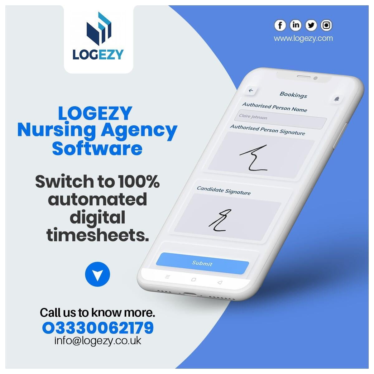 Automated Timesheets for Nursing Agencies