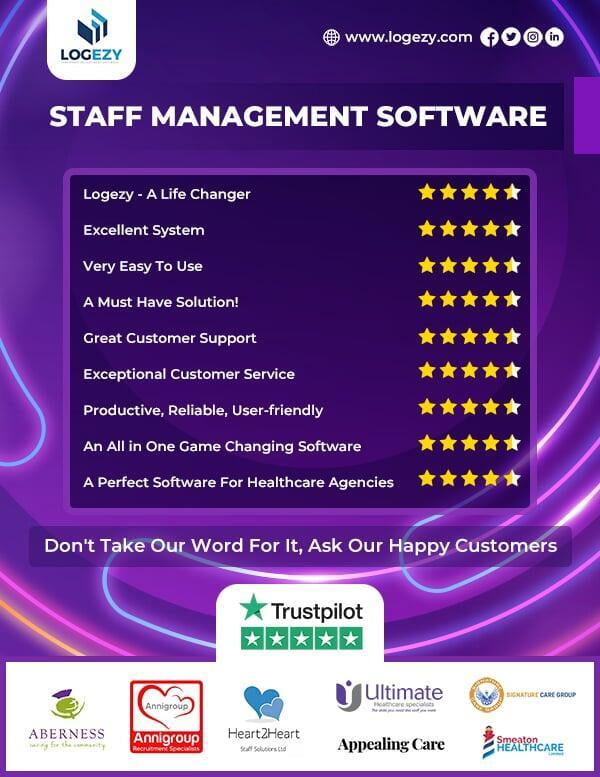 Staff Management Software- Client Testimonials